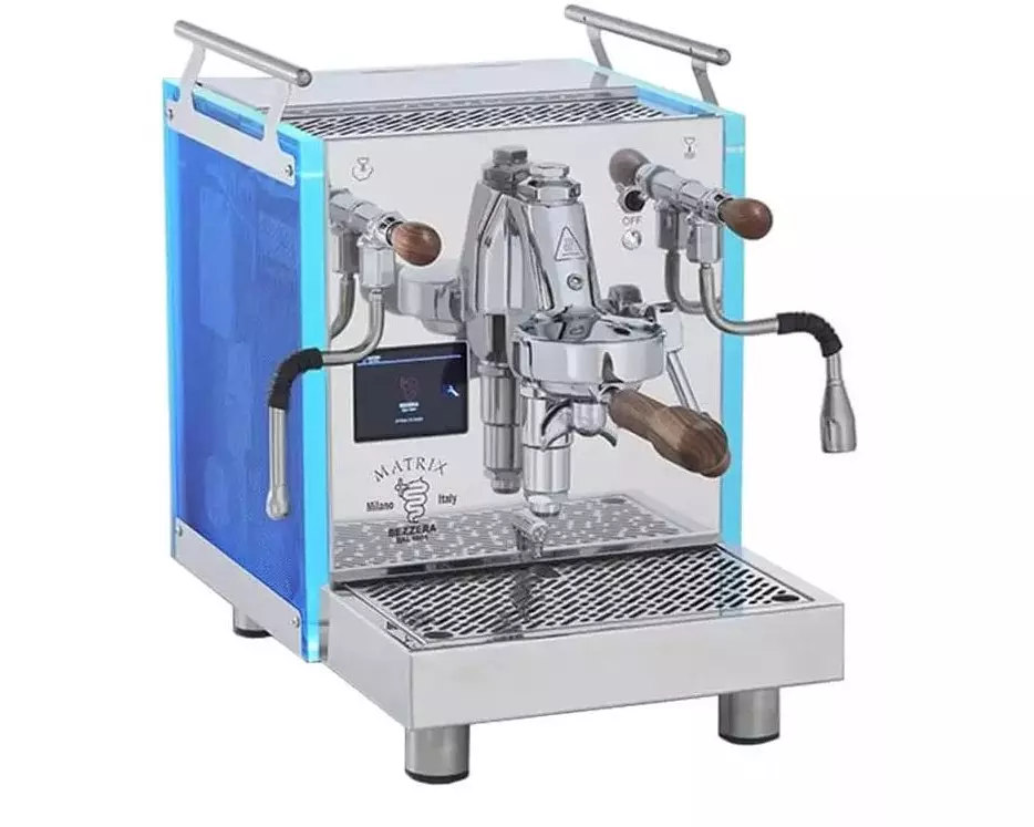 Bezzera Siebträgermaschine Matrix Top MN Edelstahl