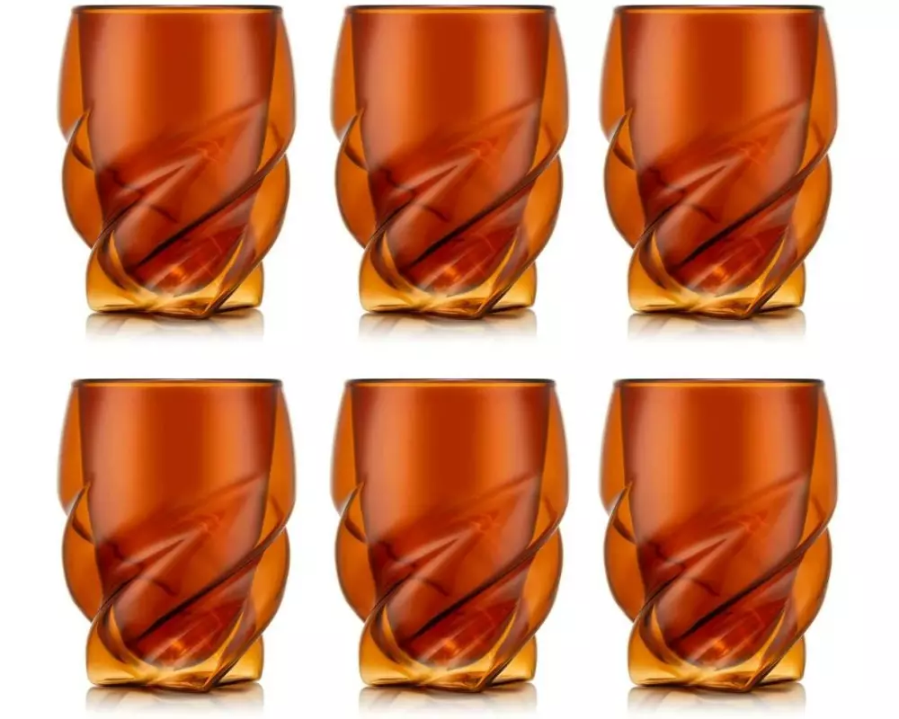 Bodum Pavina Paris Doppelwandgläser 270 ml, 6 Stück, Rot