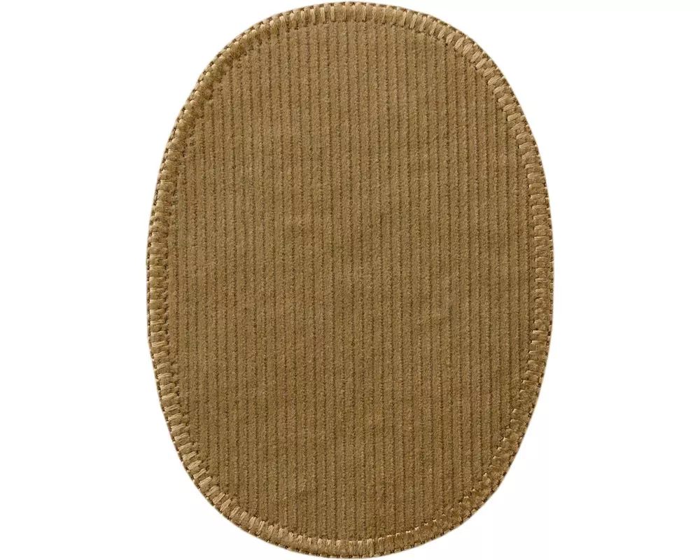 Mono-Quick Kordflicken Oval 8.5 x 11.2 cm Beige, 2 Stück