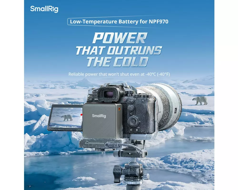 Smallrig Videokamera-Akku USB-C für Sony NP-F970 Extreme