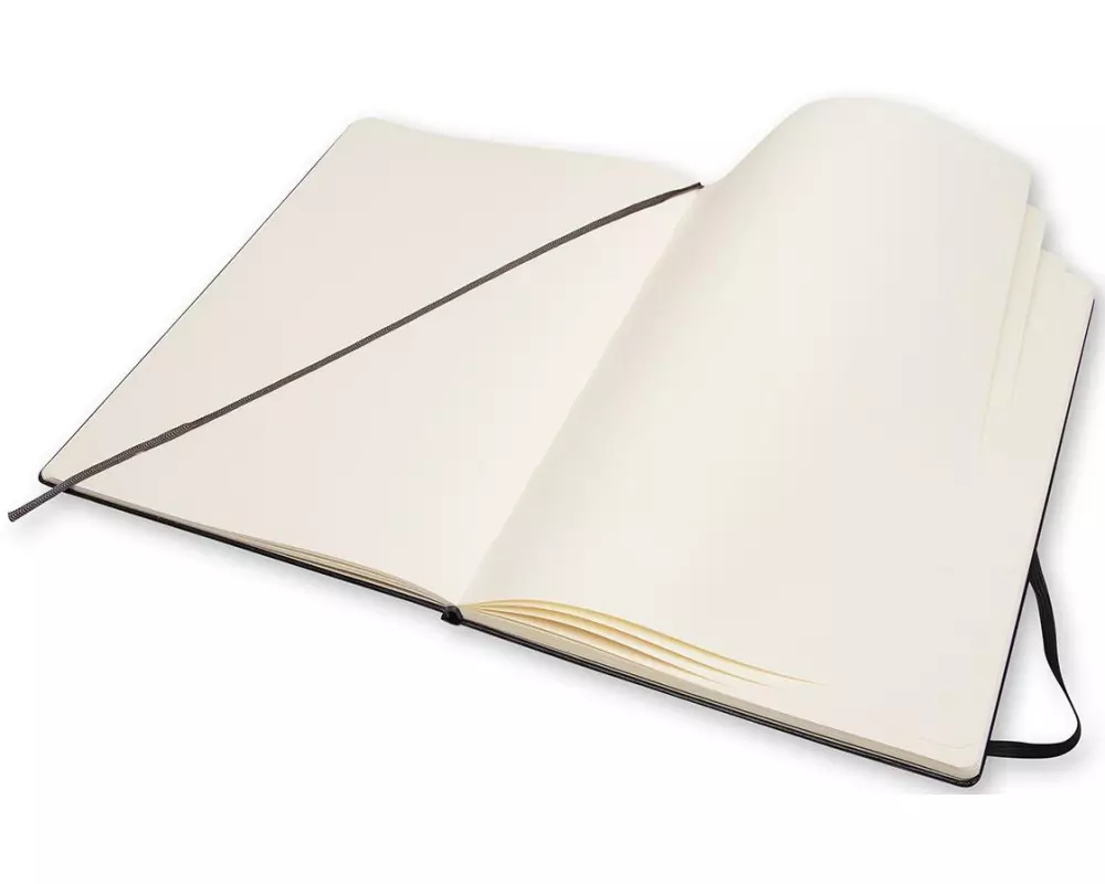 Moleskine Notizbuch A4 Blanko, Schwarz