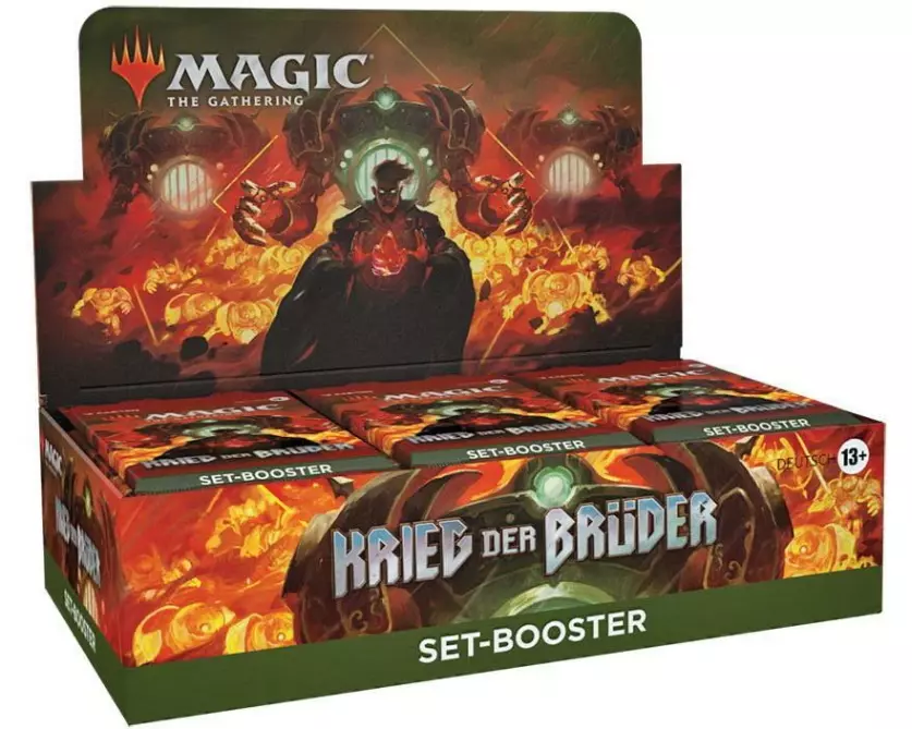 Magic: The Gathering Krieg der Brüder: Set-Booster Display -DE-