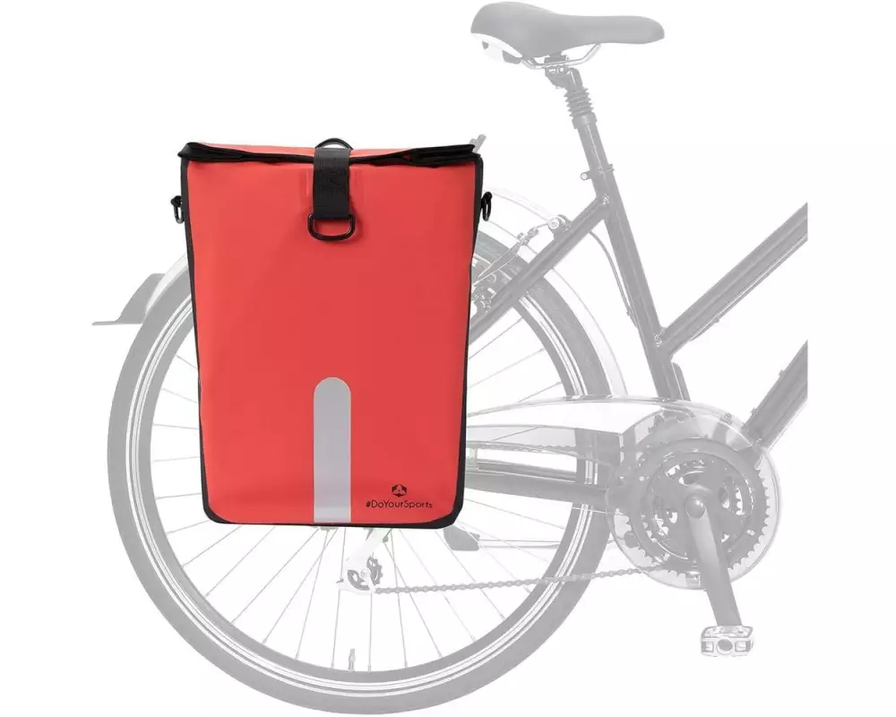 DoYourSports Wasserdichte Fahrradtasche Roll-Top, 21 l
