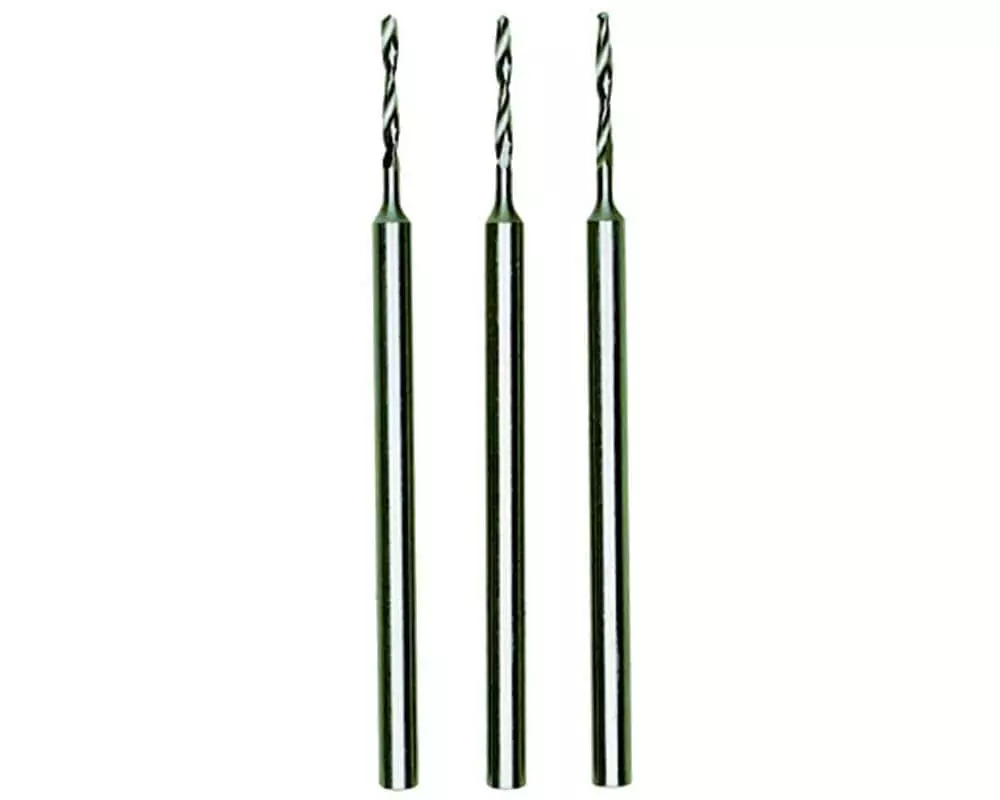 Proxxon Bohrer 1.0 mm Spiralbohrer, 3 Teile