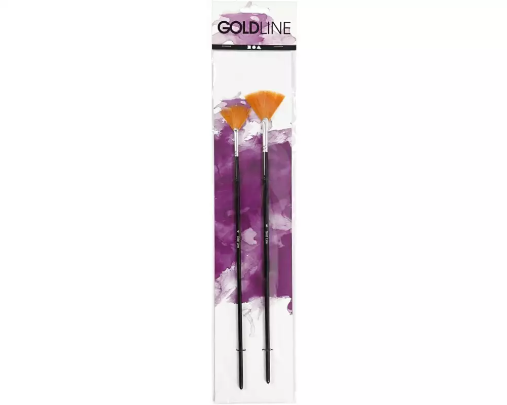 Creativ Company Nylonhaarpinsel 2 Stück