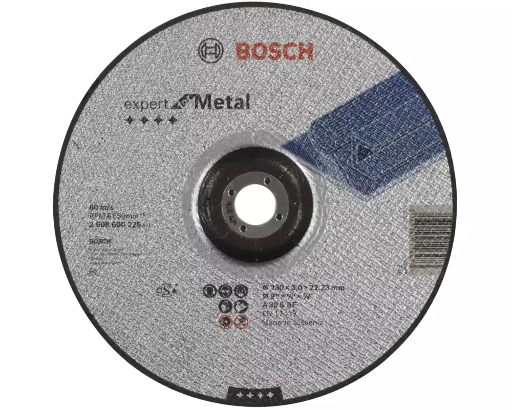 Bosch Professional Trennscheibe gekröpft Expert for Metal, 230 x 3 mm