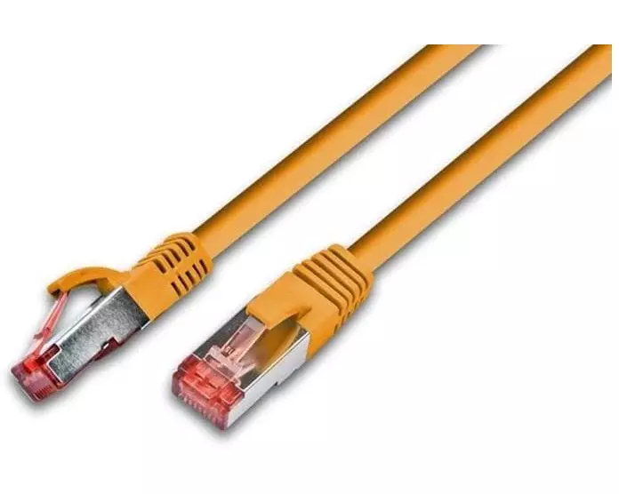 Wirewin Patchkabel  Cat 6, S/FTP, 0.75 m, Orange