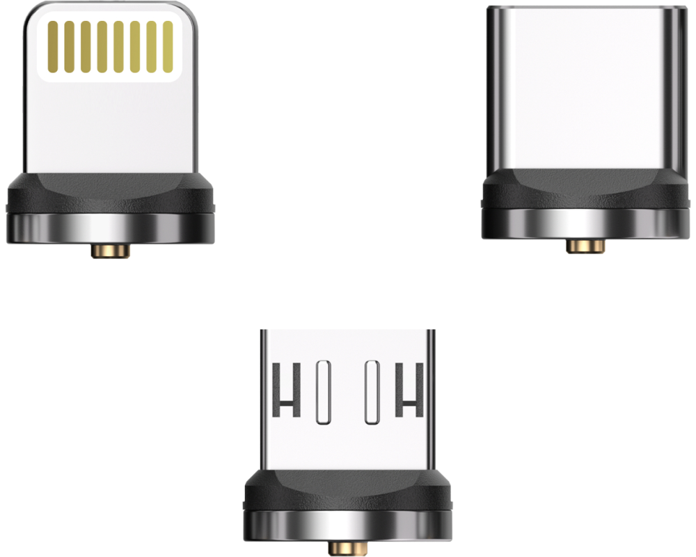 STATIK Mag.Tip for Mag.Chargecables PUP-0135 1xLightn.1xUSB-C,1xMicro-USB