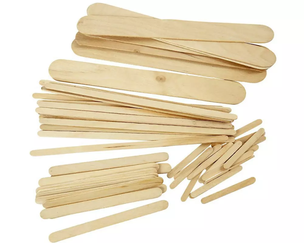 Creativ Company Holzkleinteile Eistiele, 4250 Stück