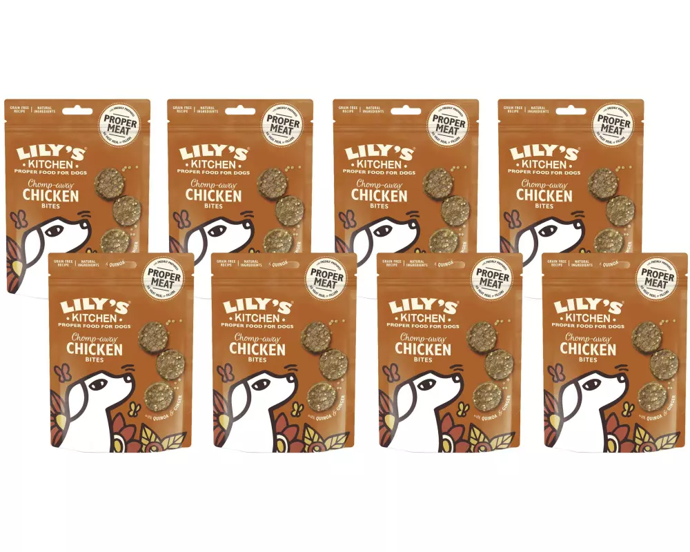 Lily's Kitchen Chicken Bites 8 x 70 g