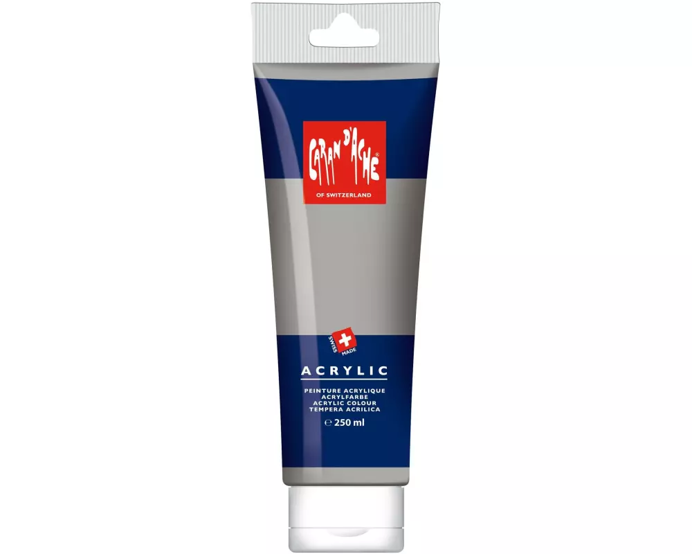 Caran d'Ache Acrylfarbe 250 ml, Grau