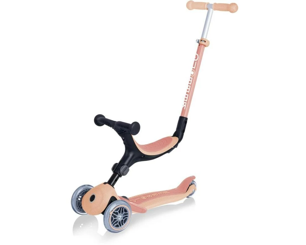 GLOBBER Scooter GO UP Foldable Plus Eco Peach