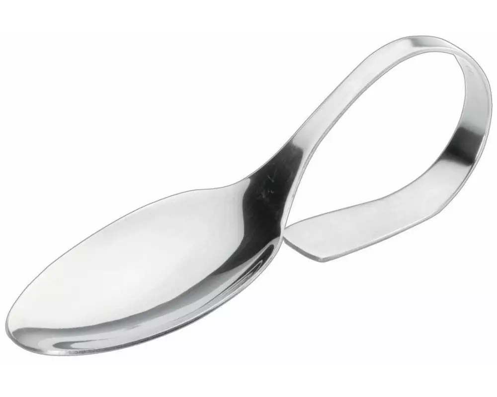 Ibili Fingerfood-Löffel 6 Stück, Silber