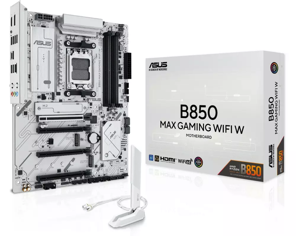 ASUS Mainboard B850 MAX GAMING WIFI W