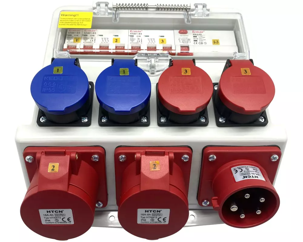 Schönenberger Wandstromverteiler 16A IP44/IP55