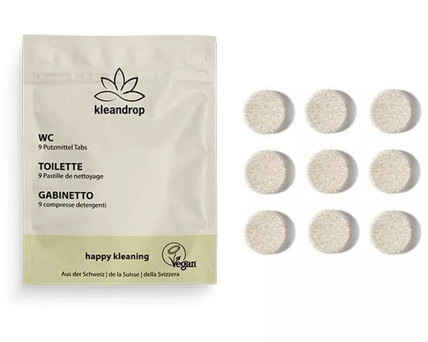 kleandrop WC-Reiniger Tabs 9 Stück