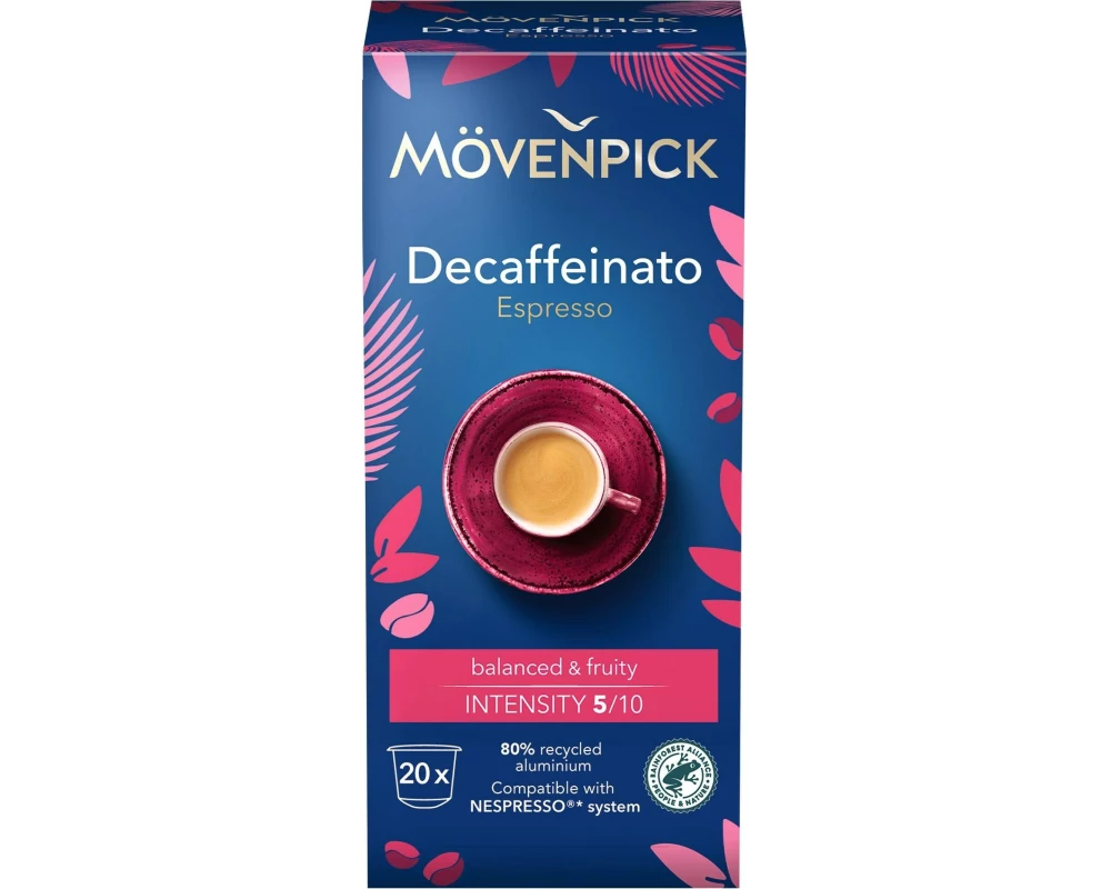 Mövenpick Decaffeinato 20 Stück