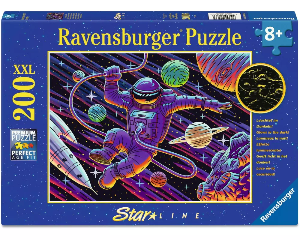 Ravensburger Puzzle Ausflug ins All, 200 XXL Teile