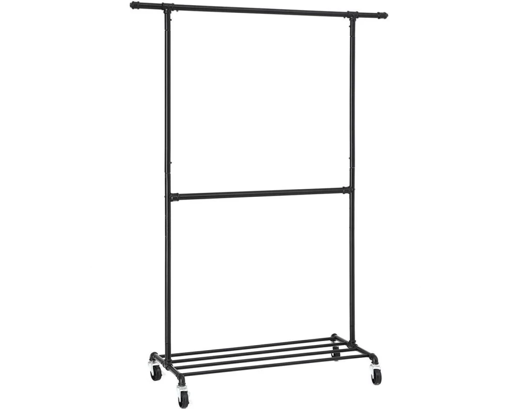 Songmics Garderobenständer Schwarz