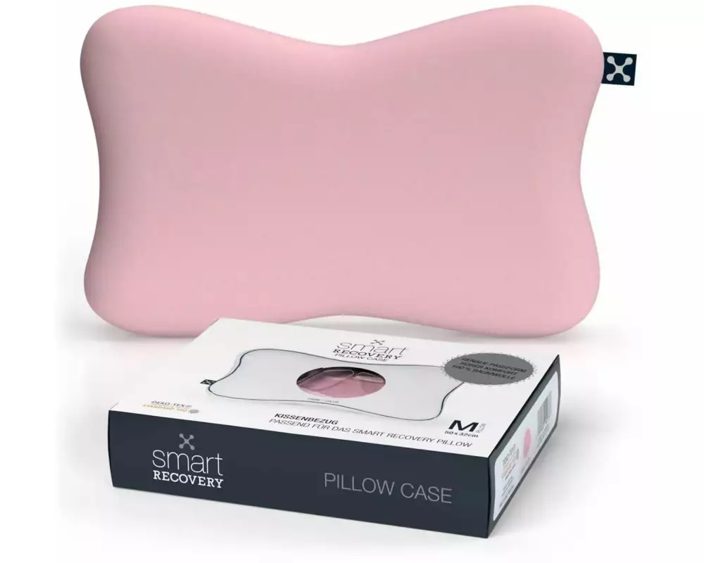Smartsleep Kopfkissenbezug Recovery M 50 x 32 x 11.5 cm, Rosa