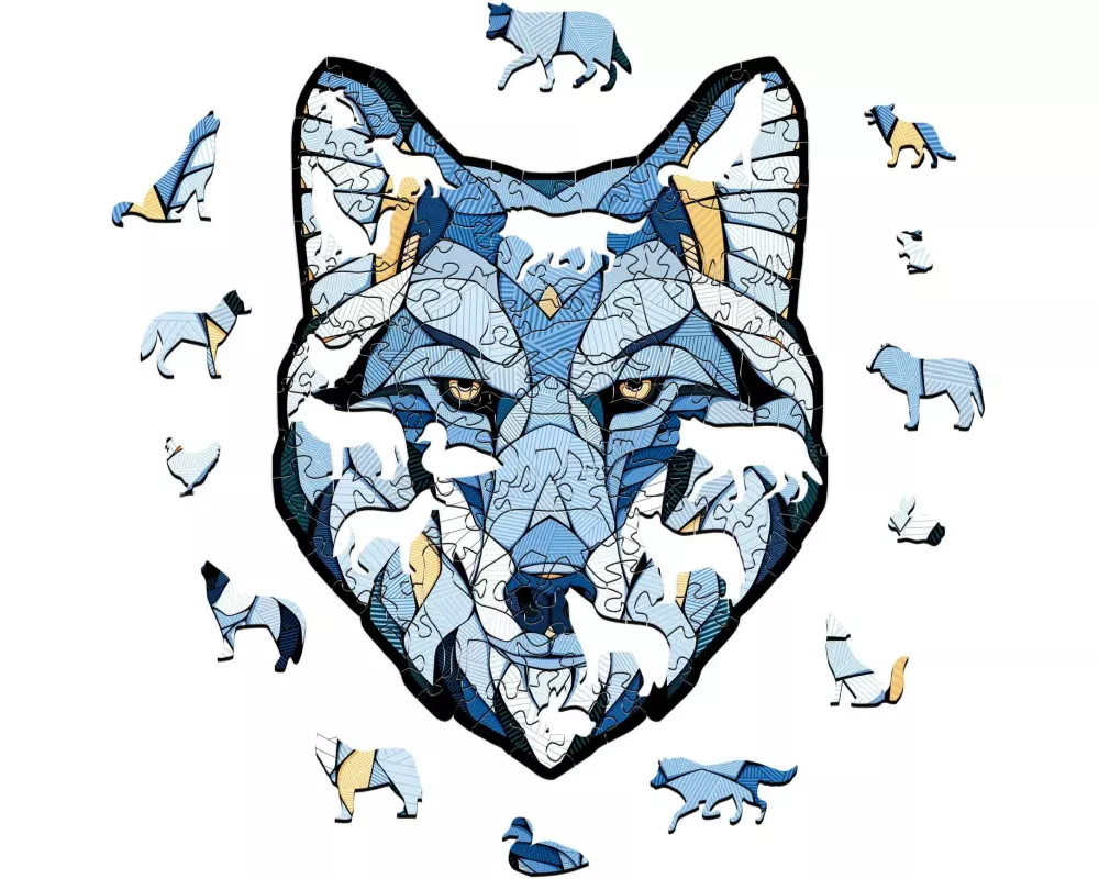 Eco Wood Art Holz-Puzzle Wolf 260 Teile