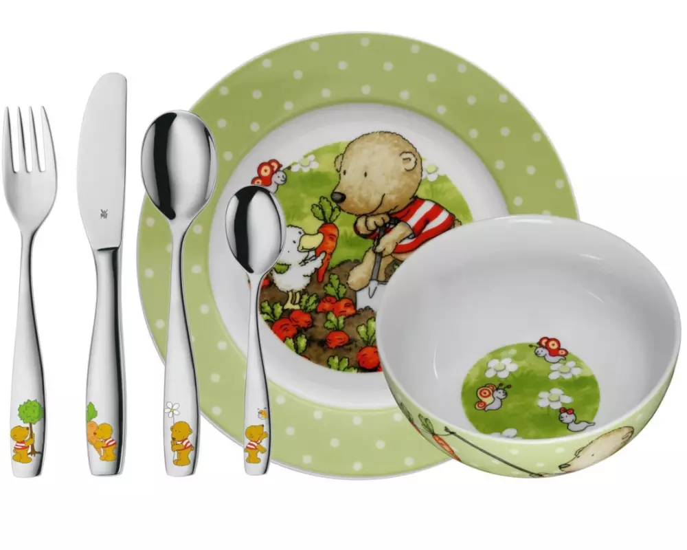 WMF Kindergeschirrset Pitzelplatz 6-teilig