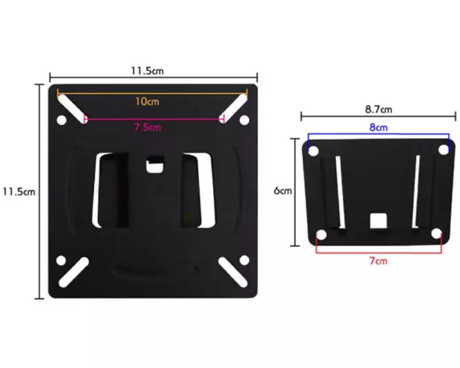 VESA Mount for MS-1P17 Mini PC