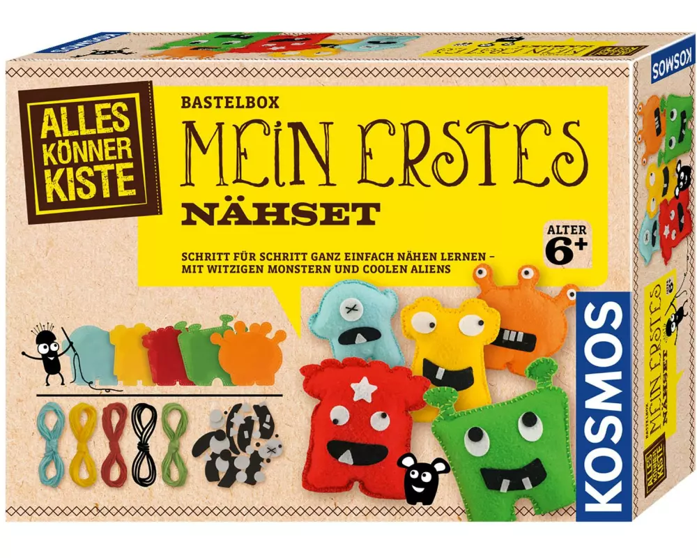 Kosmos Bastelbox Mein erstes Nähset