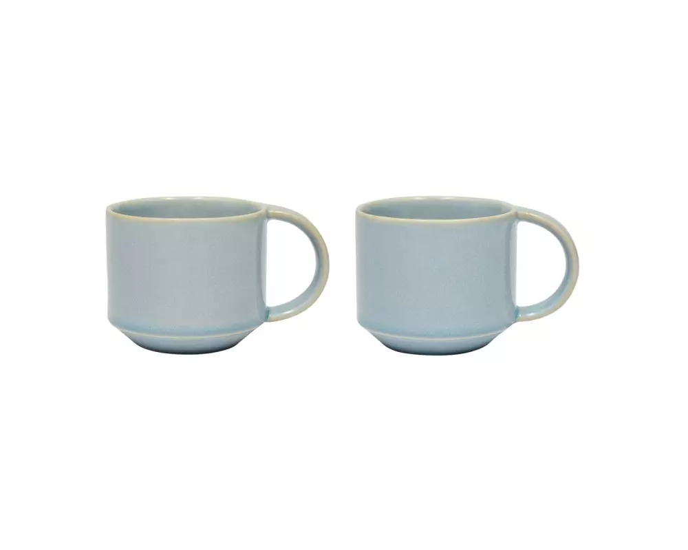 OYOY Tee-Set Yuka 350 ml, 2 Stück, Blau