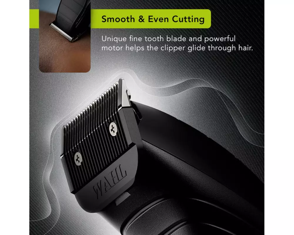 Wahl Close Cut Cordless, Schwarz