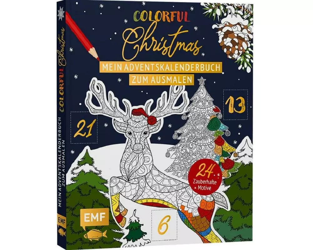 EMF Adventskalender-Buch Colorful Christmas 24 Projekte