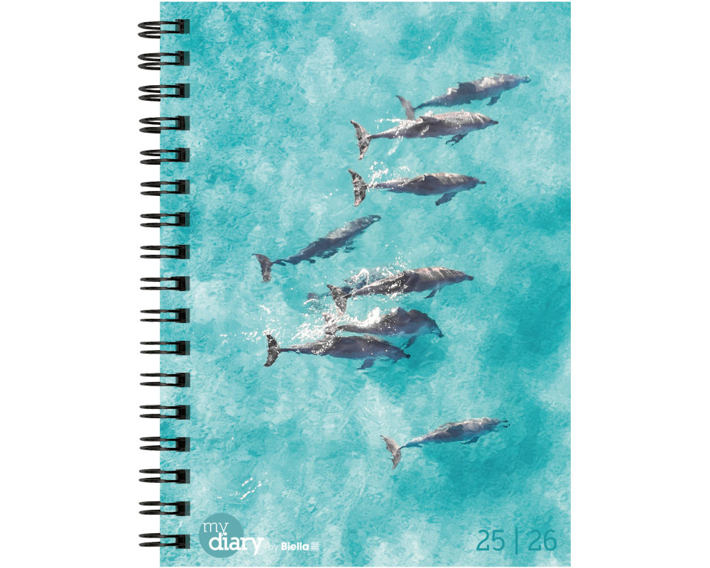 BIELLA Schüleragenda Animal 25/26 806517830026U 1W/2S 12x16.5cm