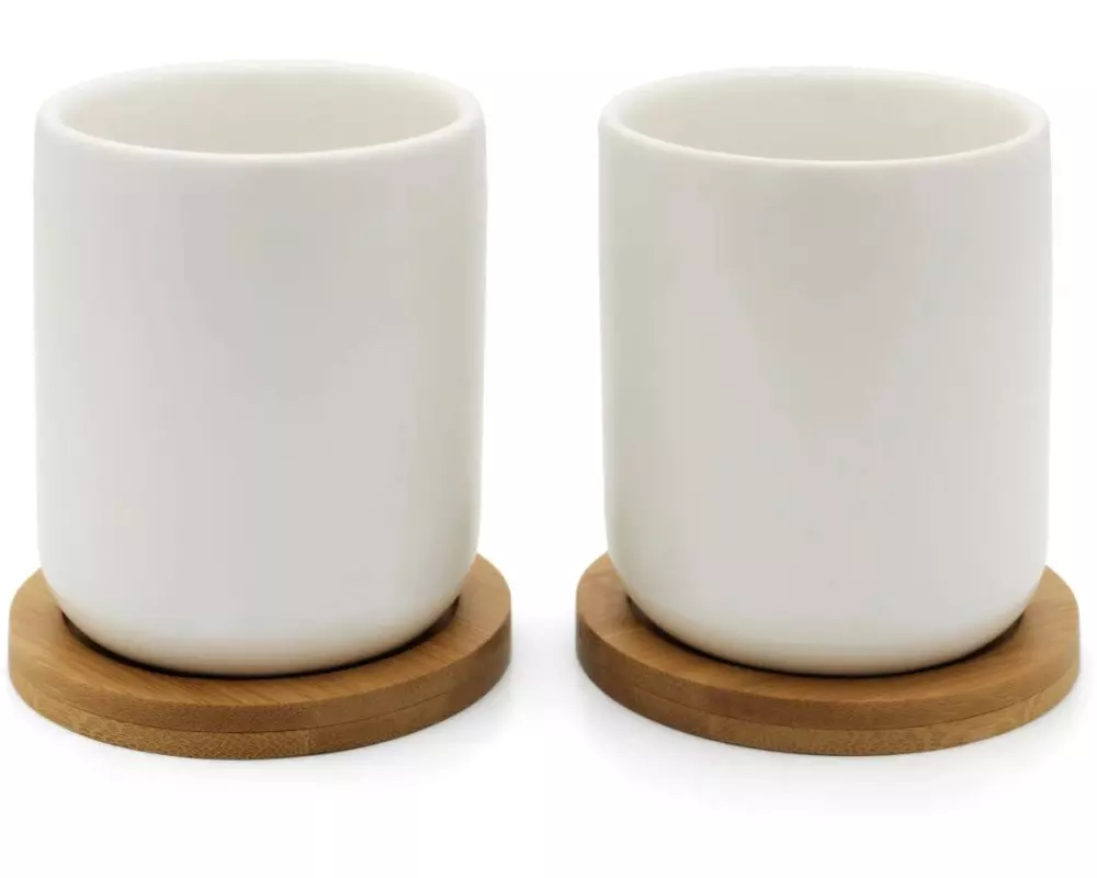 Bredemeijer Teetasse Umea 2 Stück, Weiss