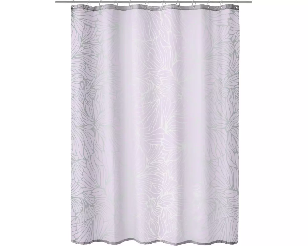 Kleine Wolke Duschvorhang Temptation 180 x 200 cm, Grau