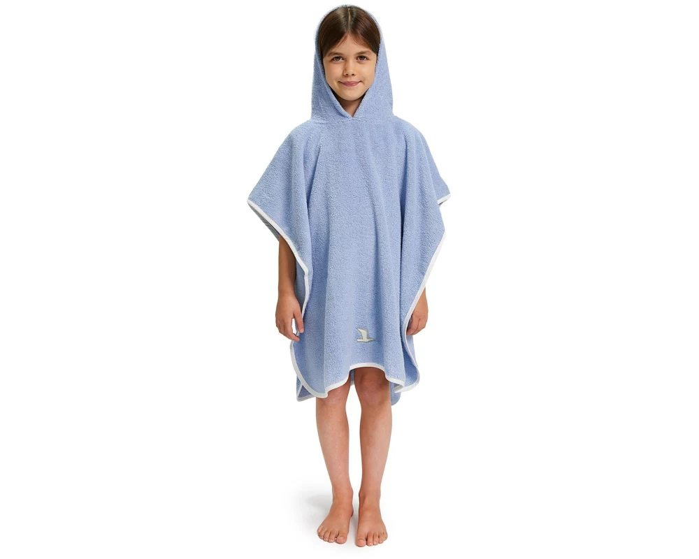 Möve Poncho Soft Hug Grösse 92-104, Aqua