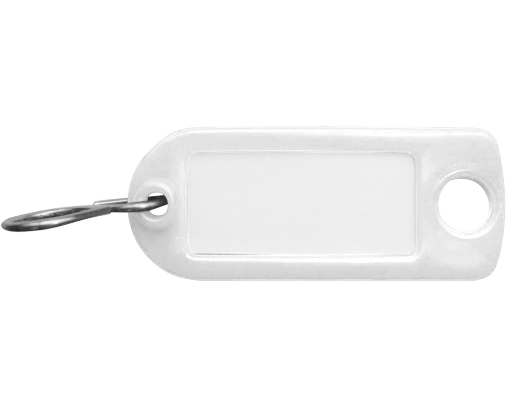 RIEFFEL SWITZERLAND Schlüssel-Anhänger 8034 FS TRANS. transparent 100 Stück