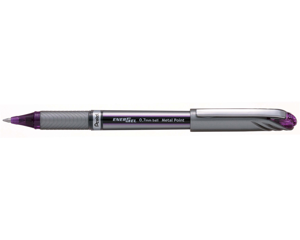 PENTEL EnerGel Metal Point 0.7mm BL27-VX violett