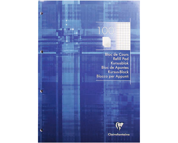 CLAIREFONTAINE Ringbuchblock A4 5816 5mm 100 Blatt