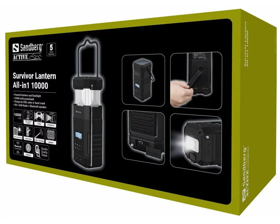 Sandberg Survivor Lantern All-in1, 10000