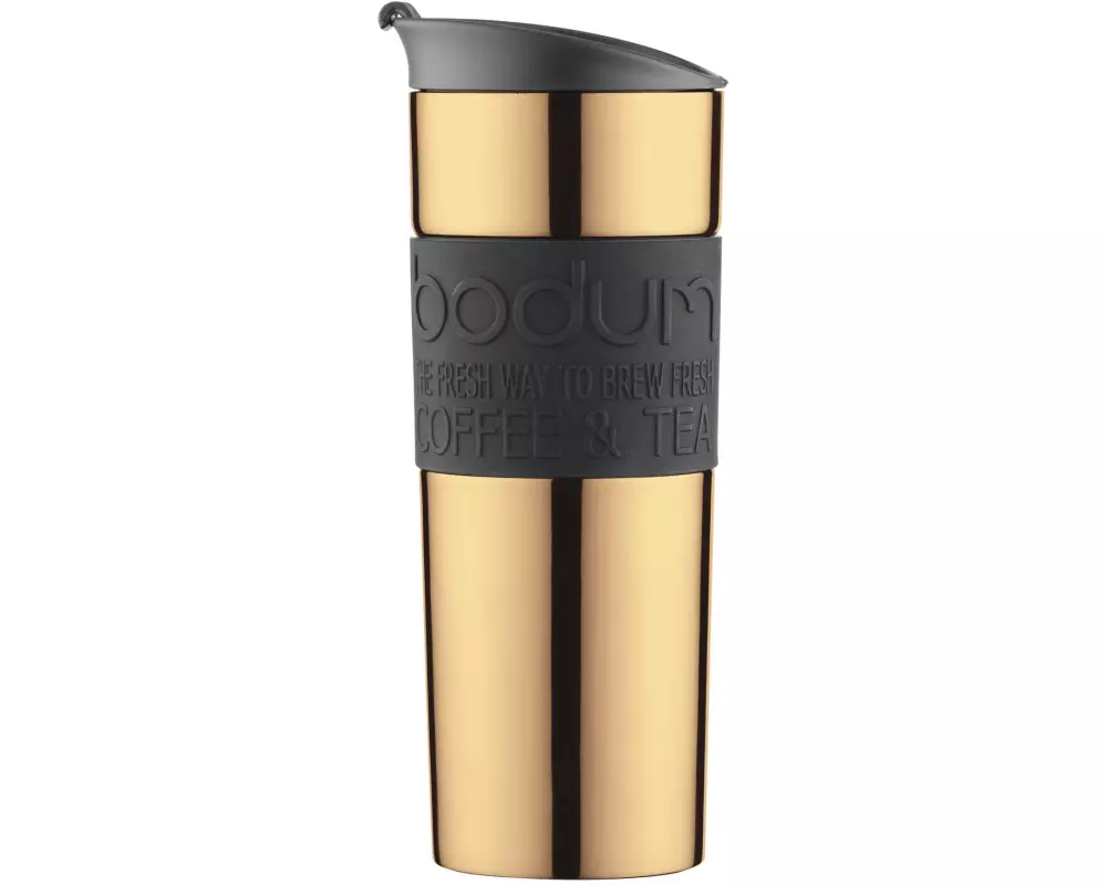Bodum Thermobecher Travel Mug 350 ml, Gold