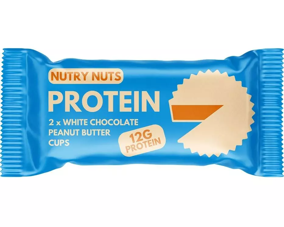 Nutry Nuts Riegel Protein Cups White Chocolate 12 x 42 g