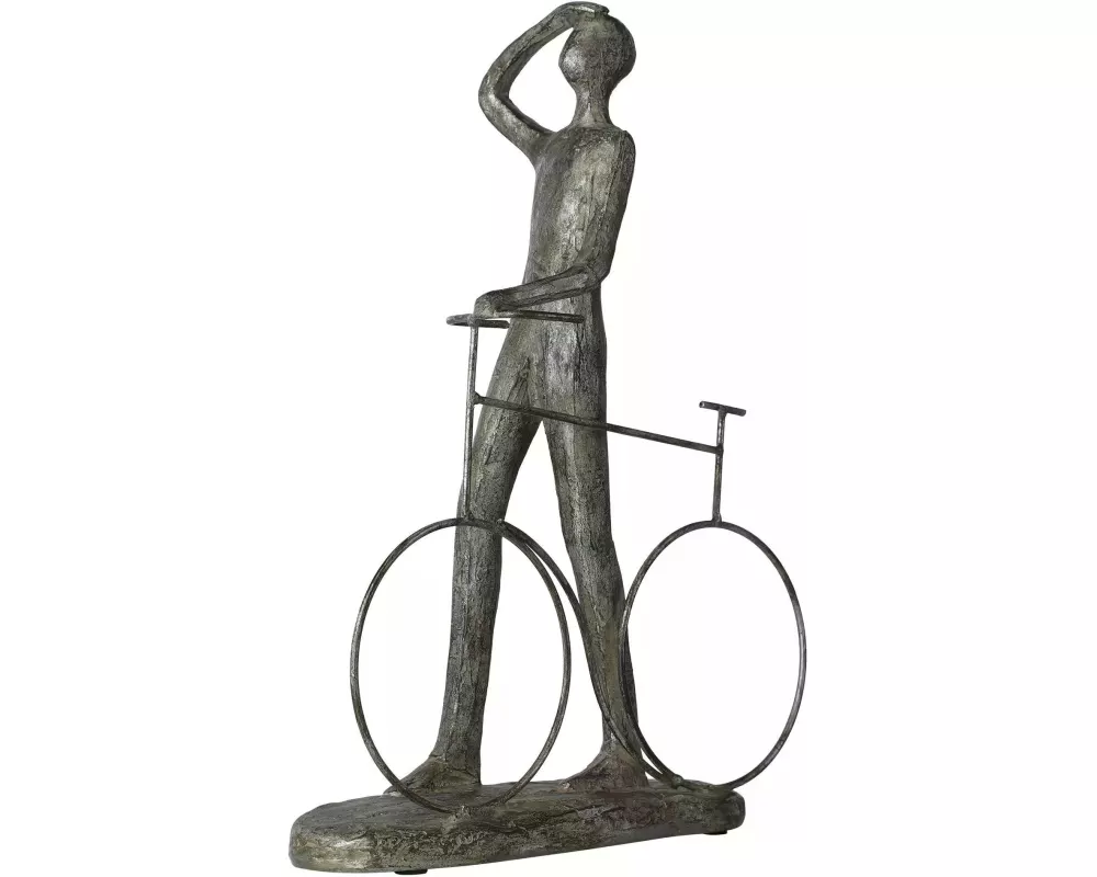 EGLO Dekofigur Velofahrer Siocon 25 x 32.5 cm