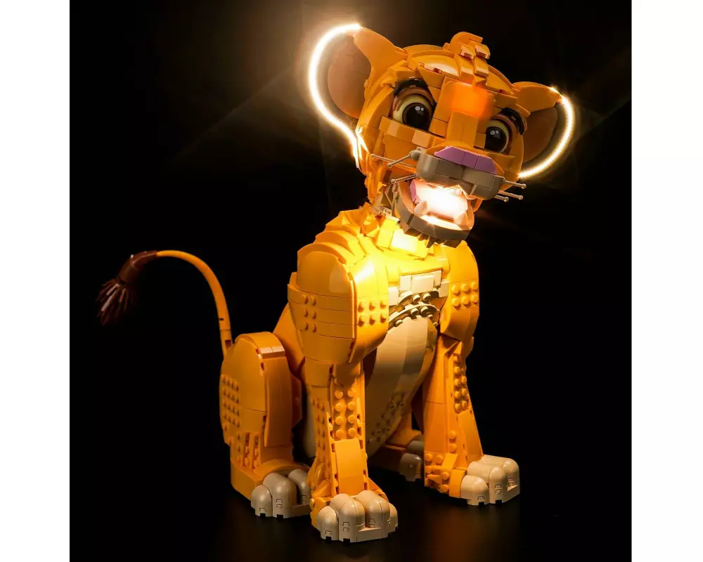BrickBling LED-Licht-Set für LEGO Simba (43247)