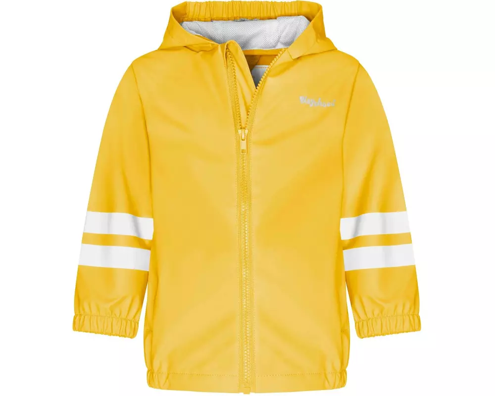 Playshoes Regenjacke Basic Gr. 98, Gelb