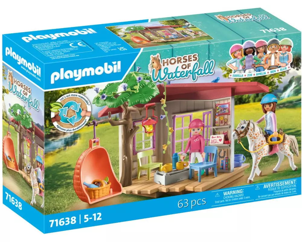 Playmobil Horses of Waterfall Geheimes Clubhaus für Pferdefans 71638