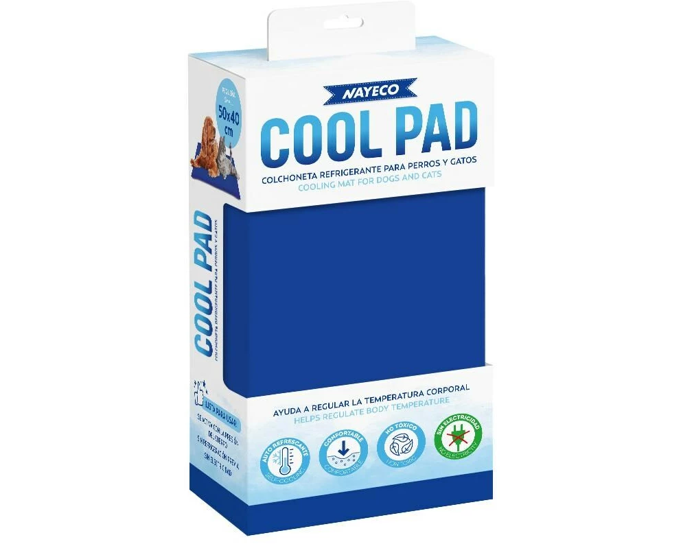 Nayeco Cool Pad Blau, 110 x 70 cm
