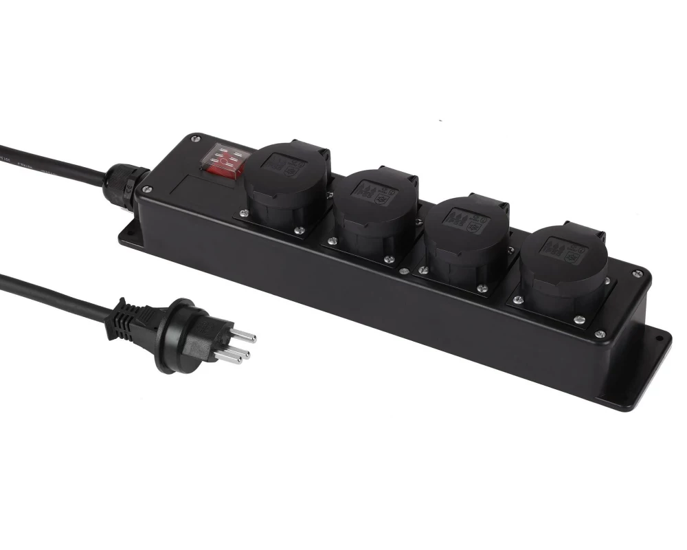 Schönenberger Industrie-Steckerleiste Kunststoff 4 x T23 IP55