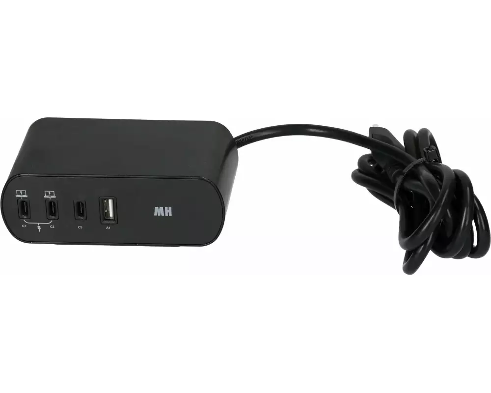 Max Hauri Steckdosenleiste Desktop Charger PD65W Schwarz