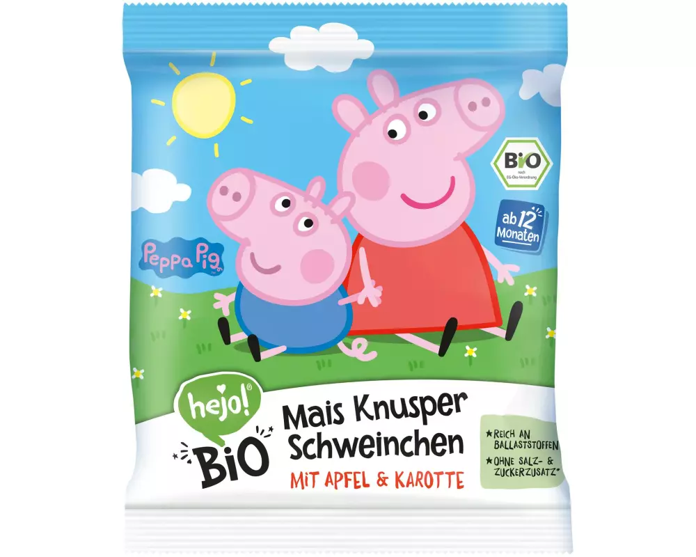 hejo! Knabberspass Knusperschweinchen Bio Peppa Pig 30 g