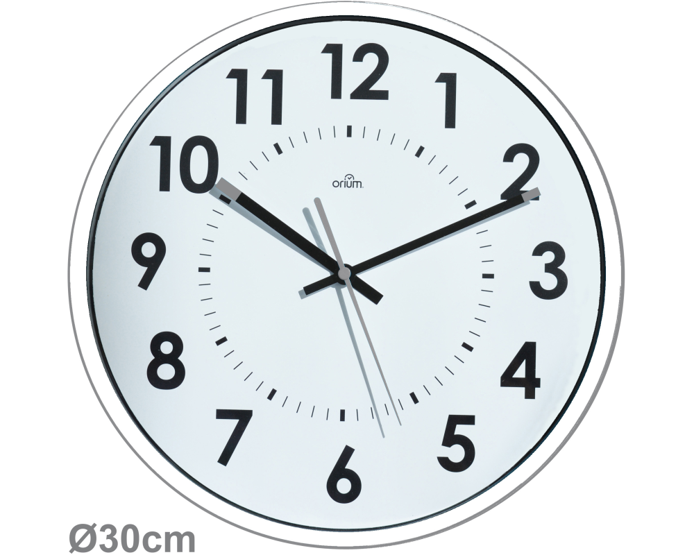 CEP Wanduhr 30cm 2112470021 weiss